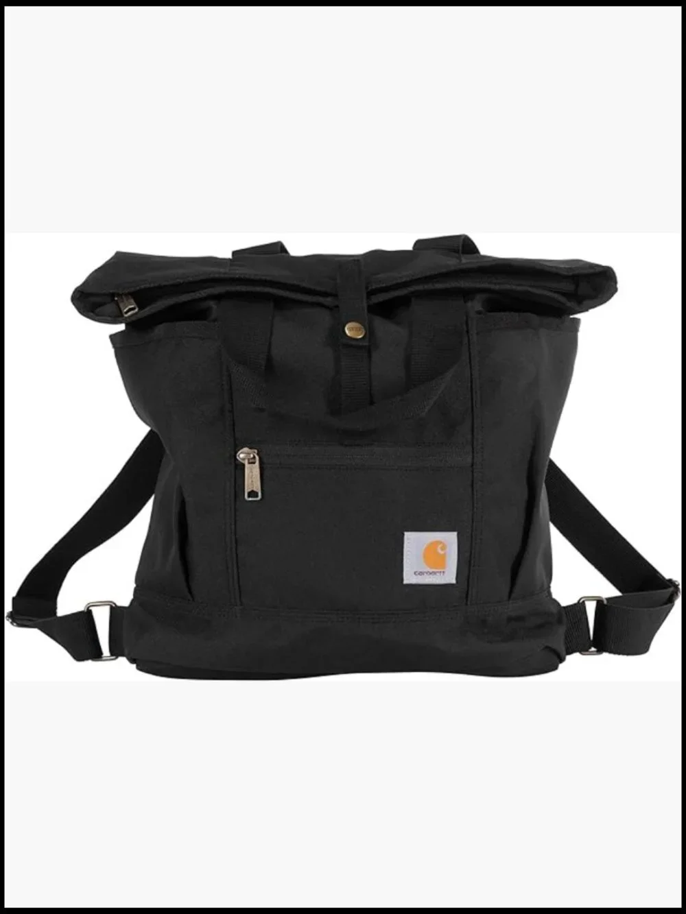 Convertible Backpack Tote Heavy Duty Water Resistant Laptop Bag Adjustable